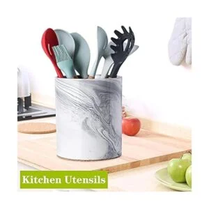 Yundu Golpe de utensilios de cocina de mármol gris_4