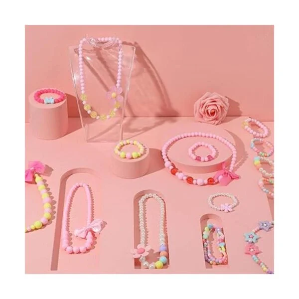 Juego de 9 piezas de joyería para niñas y niñas con_4