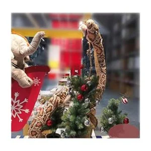 DJUNGELSKOG Cojín de peluche grande 66.9 in diseño de_5