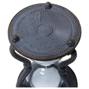 SOFFEE DESIGN Temporizador de arena rústico de 6 minutos