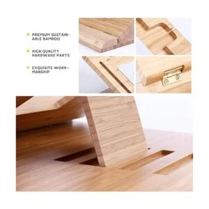 Soporte para tablet ajustable plegable organizador de_6