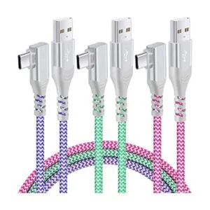 Cable USB C Pofesun 3 unidades 6.6 pies 3.1 A tipo C_1