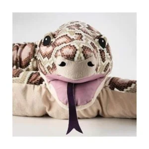 DJUNGELSKOG Cojín de peluche grande 66.9 in diseño de_2