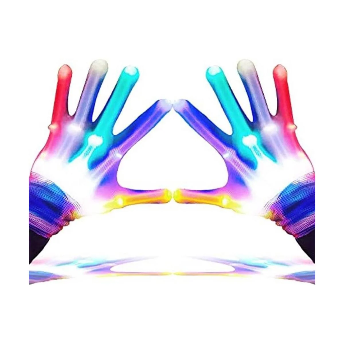 GLEDLOVES Guantes LED para dedos guantes de luz de dedo_1