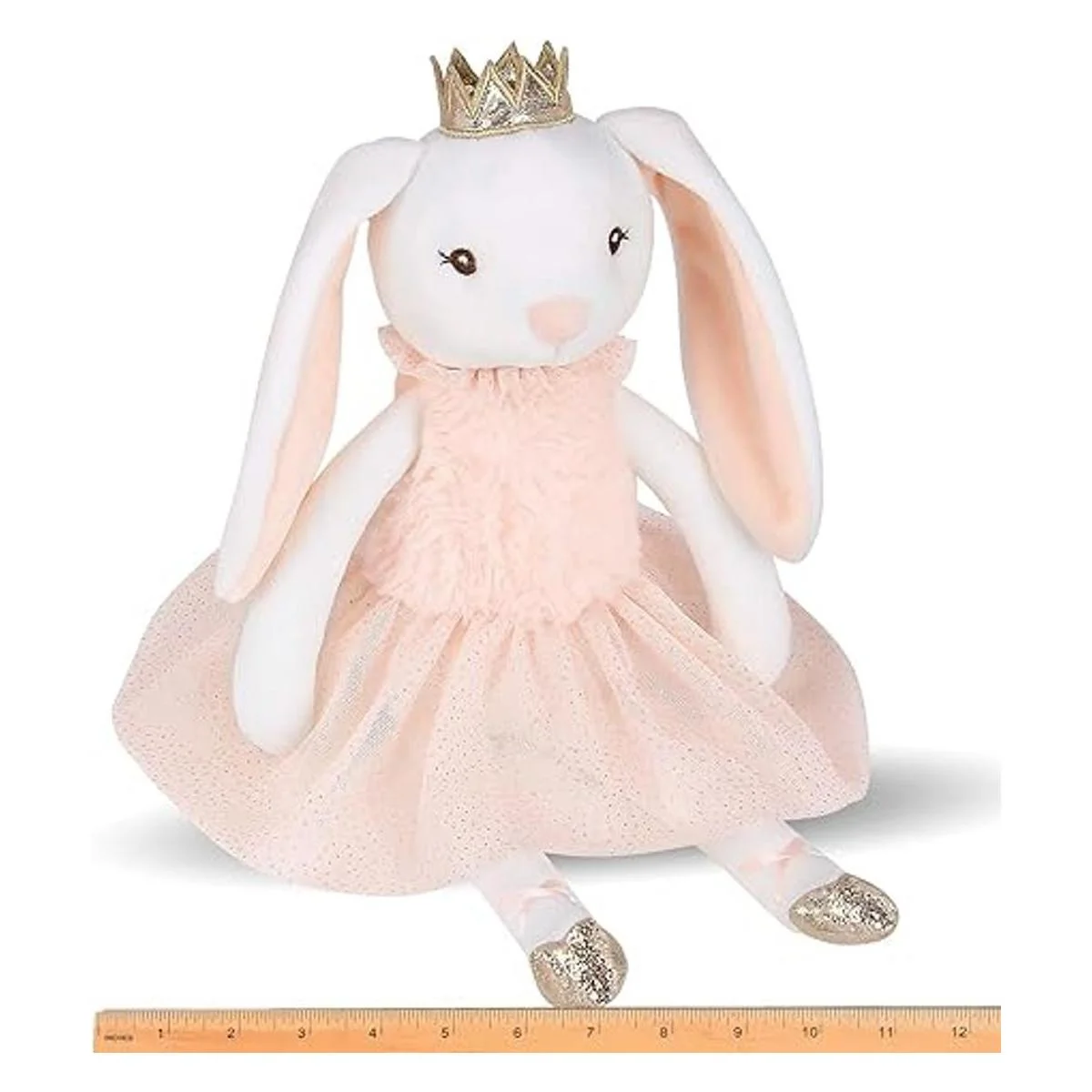 Bearington Brise Bunny Muñeca de ballet de felpa suave_5