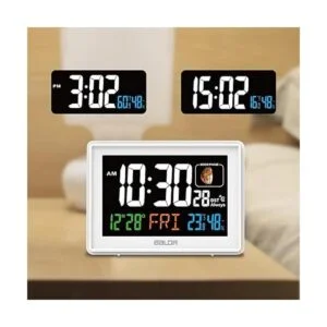 BALDR Reloj despertador atómico Reloj de escritorio_5