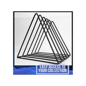 Soporte de almacenamiento de discos de vinilo Revista de