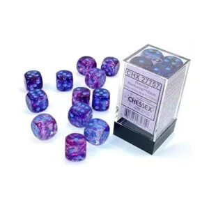 Chessex Nebula Dice Block 0.472 in d6 Wisteria con_2