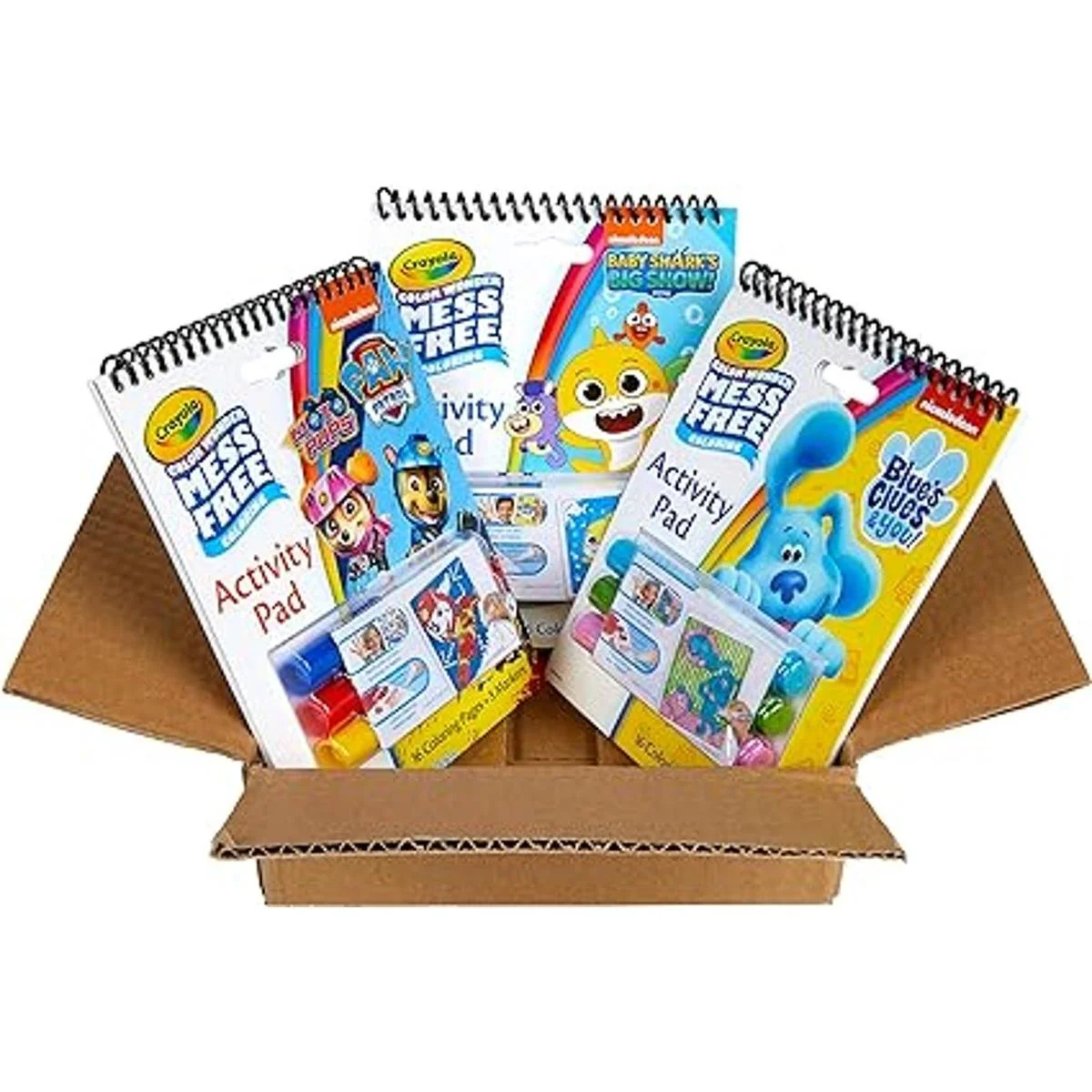 Crayola Baby Shark Paw Patrol y Blues Clues 3 Blocs de_2