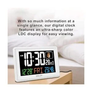 BALDR Reloj despertador atómico Reloj de escritorio_2