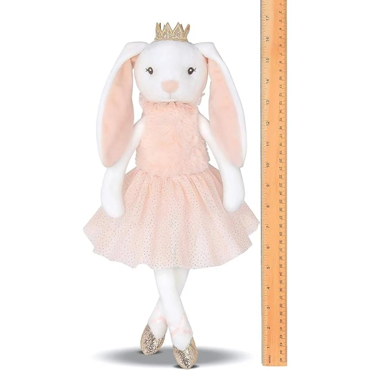 Bearington Brise Bunny Muñeca de ballet de felpa suave_4