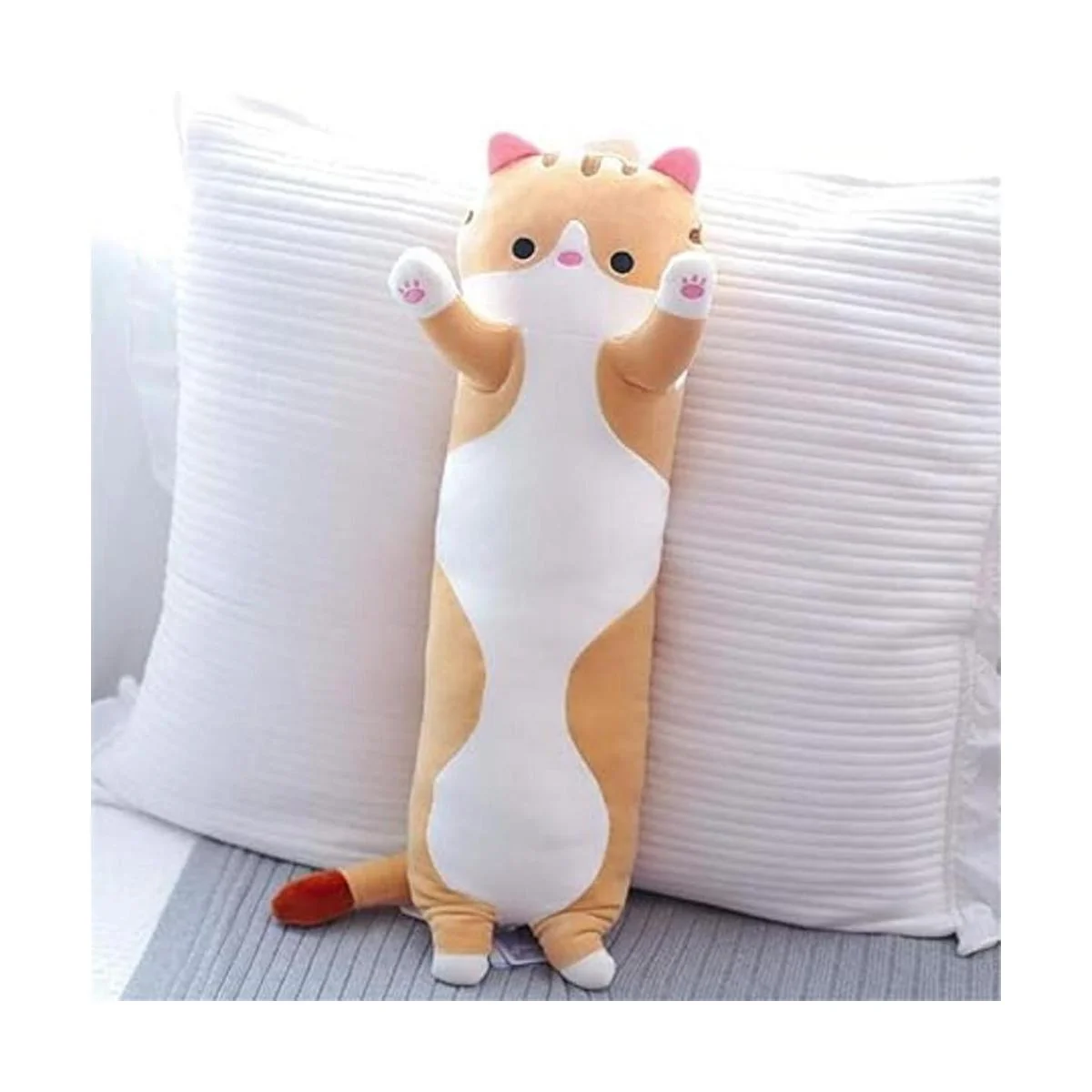 Shangman Adorable almohada de peluche con diseño de gato_5