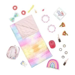 Glitter Girls Juego de fiesta y mochila de pijamas saco_1