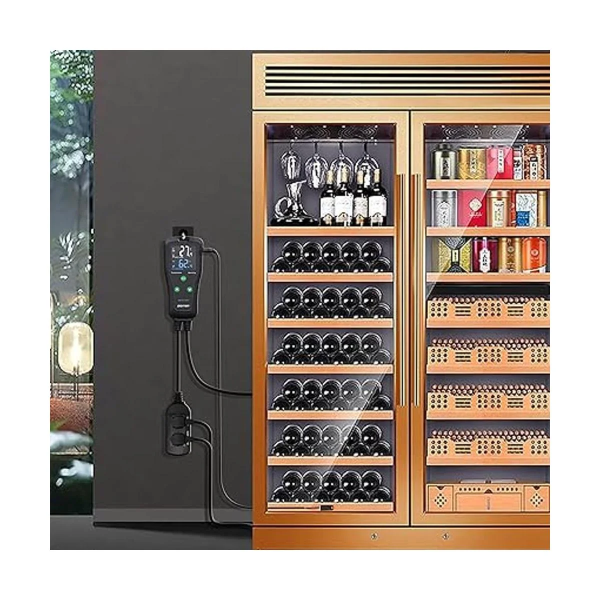 DIGITEN DHTC1011 controlador de humedad y temperatura