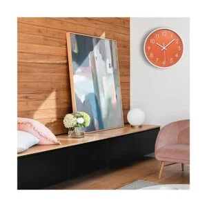 Reloj de pared Epy Huts pequeño de 10 pulgadas funciona_2