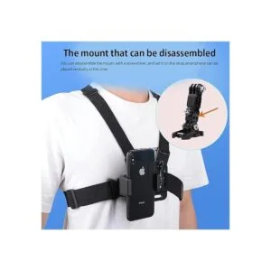Soporte de correa de montaje en el pecho para teléfono_5