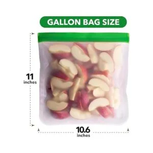 Greenzla Bolsas reutilizables de galón paquete de 8_2