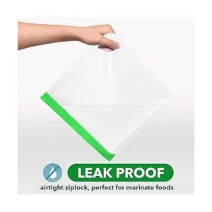 Greenzla Bolsas reutilizables de galón paquete de 8_3