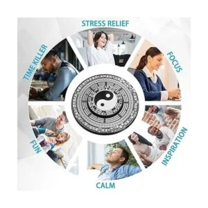 Cool Zodiac Fidget Spinner de mano Tai Chi Spiner para_6
