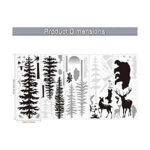 Calcomanías de pared para habitación del bebé calcomanías