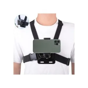 Soporte de correa de montaje en el pecho para teléfono_1