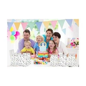 Science Party Favors Bolsas de dulces con pegatinas_5