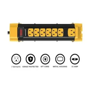 Oviitech Regleta de metal con protector de sobretensiones_3