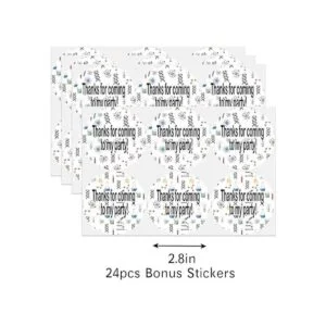 Science Party Favors Bolsas de dulces con pegatinas_3