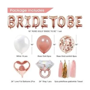 Kits de decoración de despedida de soltera decoración y_2