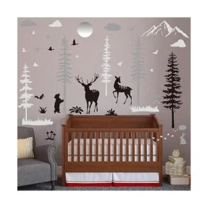 Calcomanías de pared para habitación del bebé calcomanías