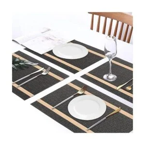 WWW Juego de 4 manteles individuales resistentes al calor