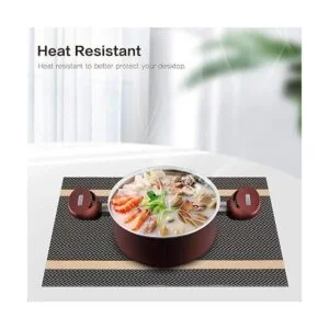 WWW Juego de 4 manteles individuales resistentes al calor