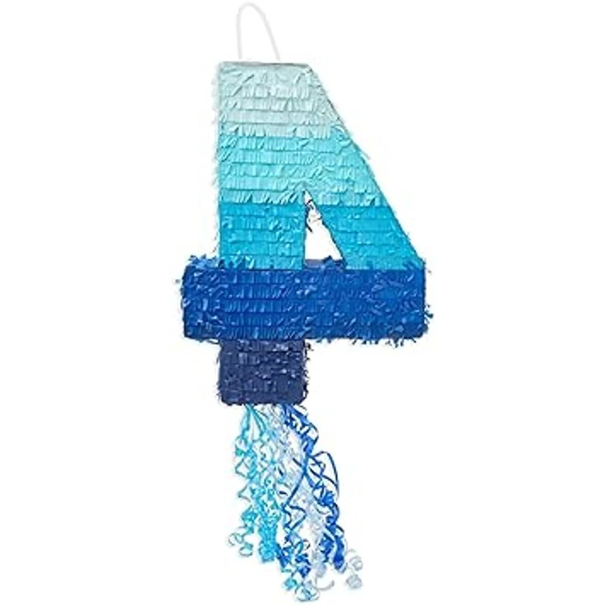 Piñata de cuerda número 4 para niños fiesta de cumpleaños_4