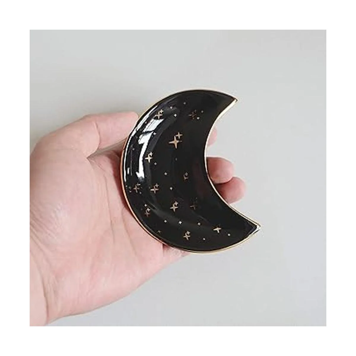 BIHOIB Bandeja pequeña de joyería de luna juego de 2_4