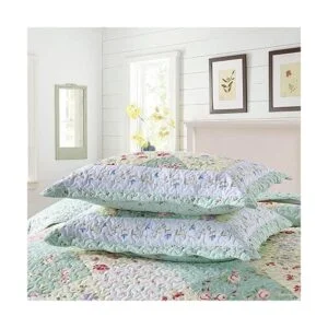 MarCielo Juego de edredón ligero de 3 piezas verde_6