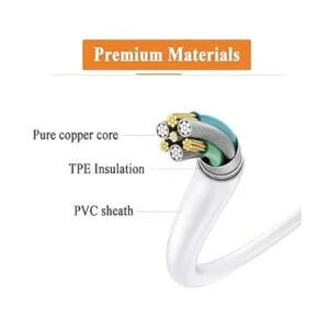 SGUUVAY 2 cables de carga micro USB de 6.6 pies para_4