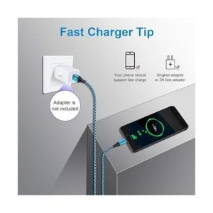 Cable USB tipo C 4 paquetes6 pies USB C cable de carga_3