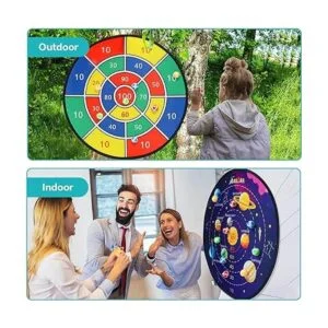 BooTaa Paquete de 2 juegos de mesa de dardos grandes de 29_3