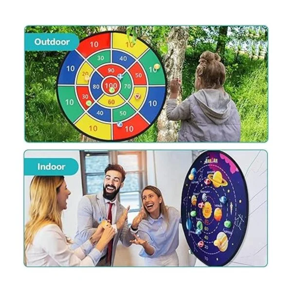 BooTaa Paquete de 2 juegos de mesa de dardos grandes de 29_3
