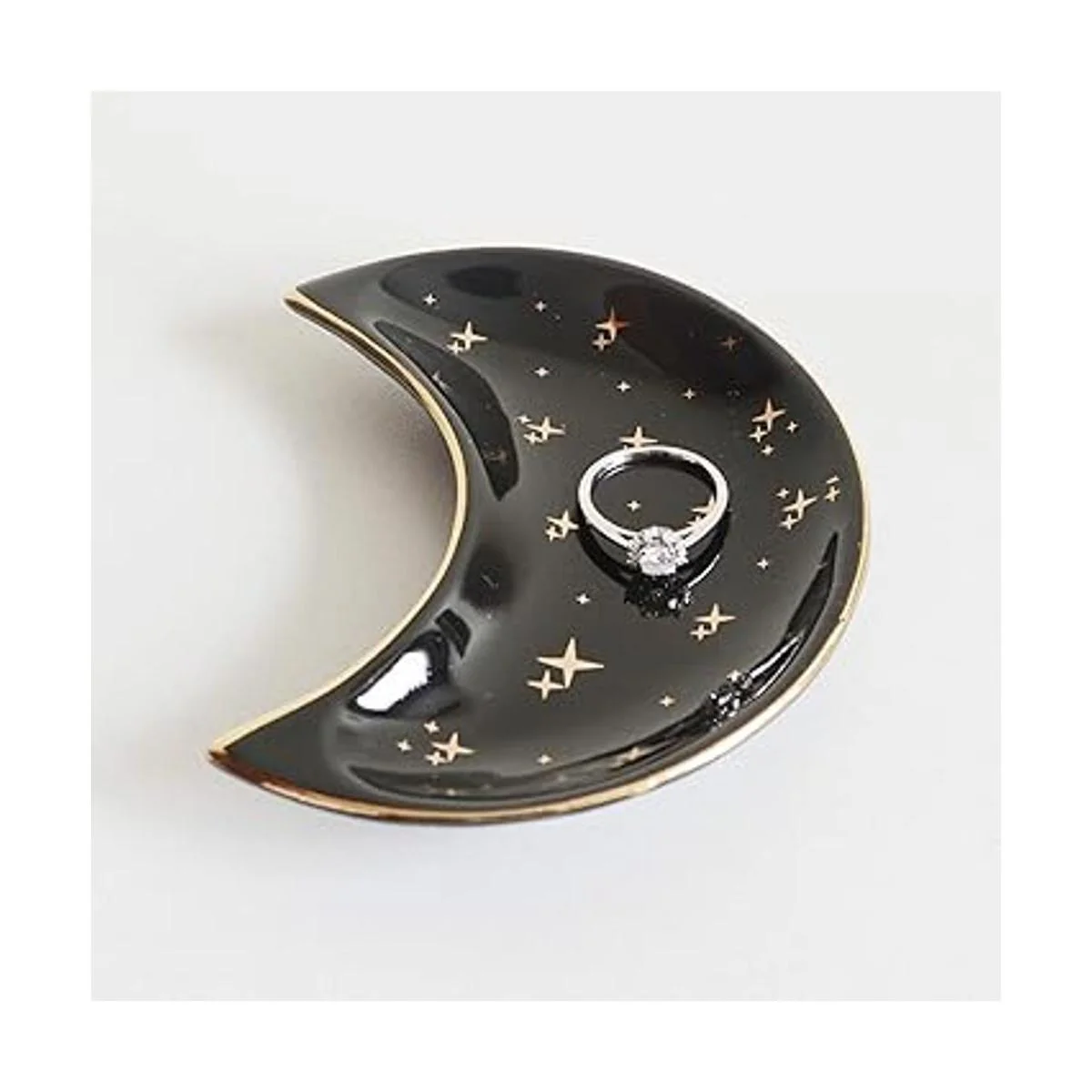 BIHOIB Bandeja pequeña de joyería de luna juego de 2_2