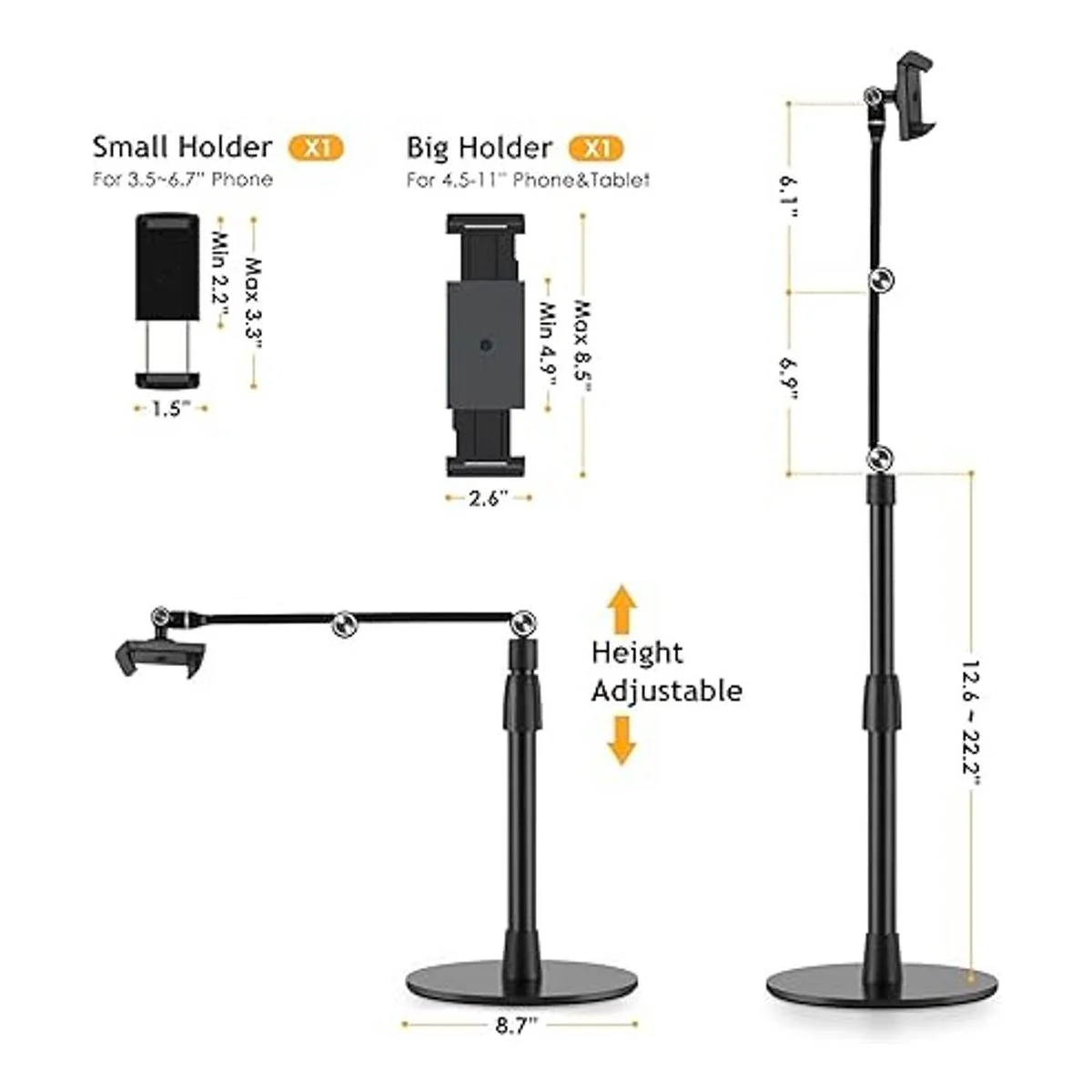 SupeDesk Soporte superior para tableta de teléfono_3
