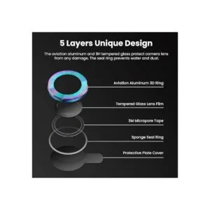 Tensea Compatible con iPhone 12 Pro Max protector de_5