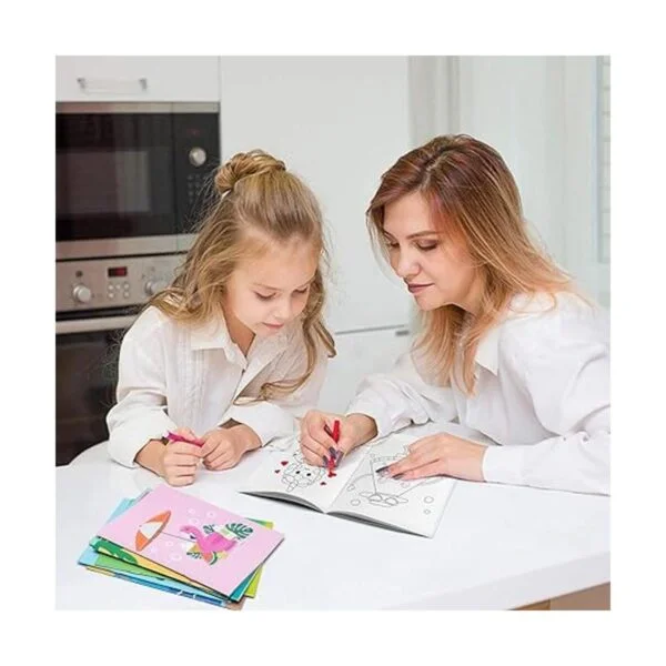 WATINC 24 libros para colorear de verano para niños libro_5