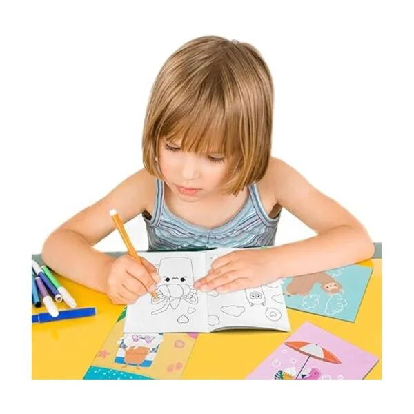 WATINC 24 libros para colorear de verano para niños libro_4