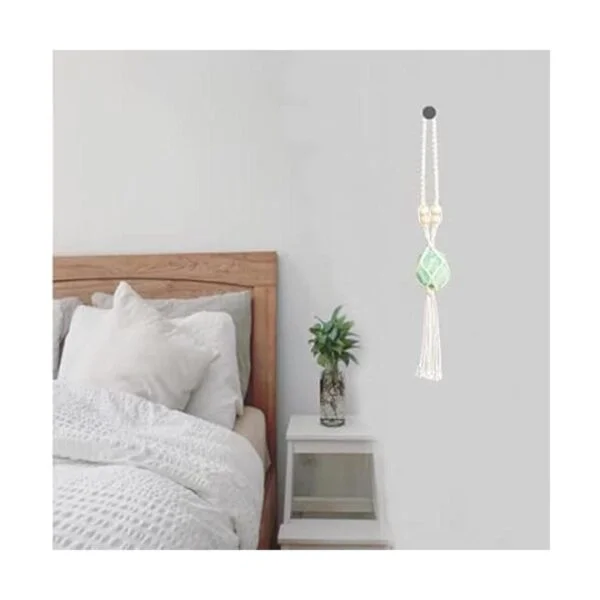 VNVETYTO Adornos colgantes de fluorita verde Feng Shui con