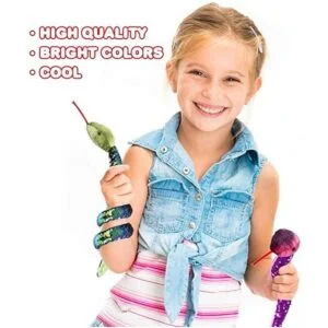 ArtCreativity Flip lentejuelas serpiente juguetes para_4