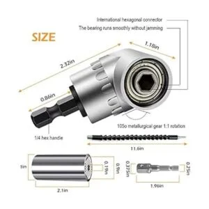 MXiiXM Kit de extensión de broca flexible incluye