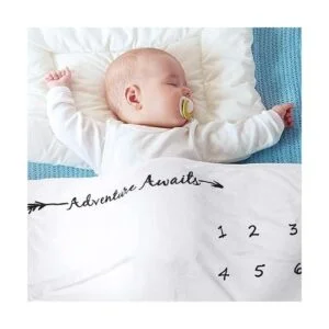 Yoothy Manta mensual de hitos para bebé y niña regalo