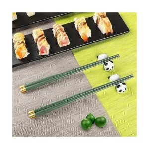 Palillos reutilizables de fibra de vidrio con soporte