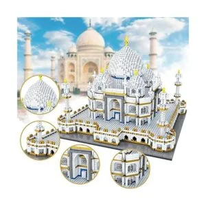 Architecture Taj Mahal Micro Blocks Kit de construcción de_4